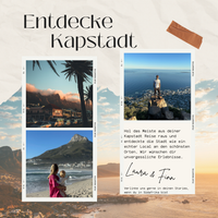 Kapstadt Südafrika Digitale Reisekarte